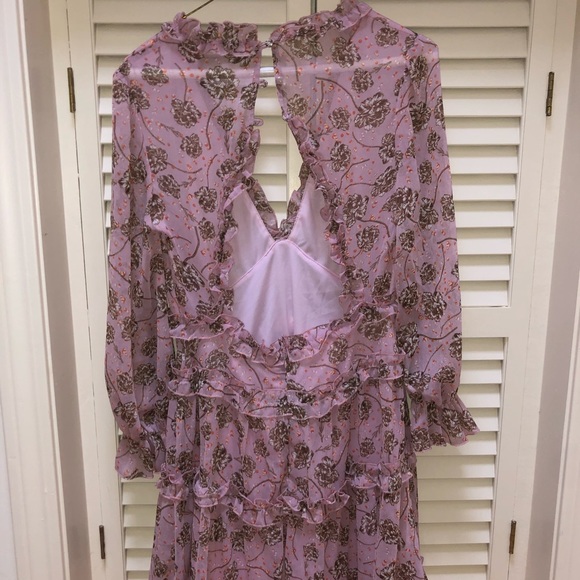 Pink Ruffle Dress - Picture 2 of 4